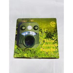 Solar Animal Repeller, Model AR33 Ultrasonic..waterproof..flashing lights